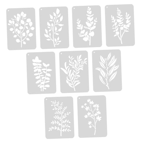 KONTONTY 9 Stück Malvorlage Schablonen Zum Malen Zarte Pflanzenvorlagen Blumen- Zeichnung Malschablonen Blumenschablone Malerei Versorgung Tägliche Schablonen Diy Liefert Das Haustier KONTONTY 9 Stück Malvorlage Schablonen Zum Malen Zarte Pflanzenvorlagen Blumen- Zeichnung Malschablonen Blumenschablone Malerei Versorgung Tägliche Schablonen Diy Liefert Das Haustier von KONTONTY