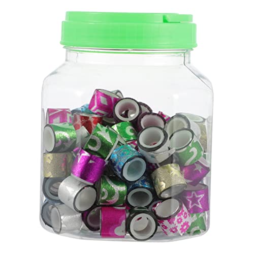 KONTONTY 90Stücke Washi Band Klebebänder Verschiedenen Farben für Scrapbooking DIY Projekte Geschenkverpackungen und Dekorationen Robustes und Elegantes von KONTONTY