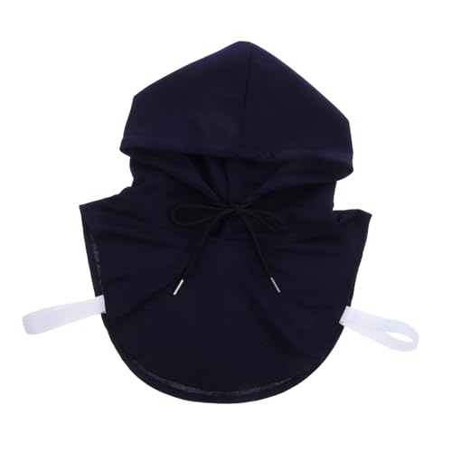 KONTONTY Abnehmbarer Fake Kragen mit Kapuze Unisex Bluseneinsatz Modischer Vielseitiger Hemdkragen für Damen und Herren Flexibel Kombinierbar für Kreative Outfitgestaltung von KONTONTY