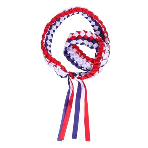 KONTONTY Abschlussband Leis Halskette Geflochtenem Satin Verstellbar und Elastisch für Abschlussfeiern von Doktoranden Handgefertigtes Ornament für Unvergessliche Feiern KONTONTY Abschlussband Leis Halskette Geflochtenem Satin Verstellbar und Elastisch für Abschlussfeiern von Doktoranden Handgefertigtes Ornament für Unvergessliche Feiern von KONTONTY