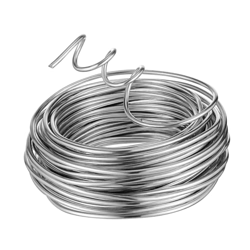 KONTONTY Aluminium Basteldraht Weicher Flexibler Draht für DIY Schmuckherstellung und Kreative Projekte Schnittfest und Langlebig für Anfänger und Fortgeschrittene KONTONTY Aluminium Basteldraht Weicher Flexibler Draht für DIY Schmuckherstellung und Kreative Projekte Schnittfest und Langlebig für Anfänger und Fortgeschrittene von KONTONTY