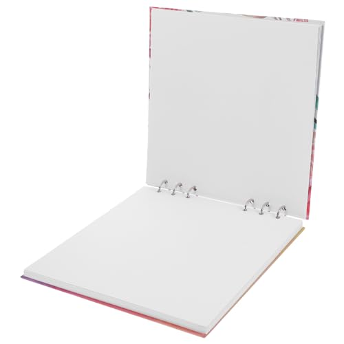 KONTONTY Aquarellbuch kreativbuch Craft Zeichenbuch Skizzenbuch Watercolor Book Aquarellpapierblock Zeichenblock aquarell Zeitschrift Aquarell-Skizzenbücher Malen für Erwachsene Rosy von KONTONTY