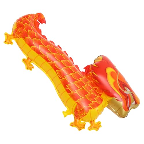 KONTONTY Dragon Balloon Deko Für Jahr Drachen Aluminiumfolie Luftballons Für Chinesisches Neujahr Party Dekoration Für KONTONTY Dragon Balloon Deko Für Jahr Drachen Aluminiumfolie Luftballons Für Chinesisches Neujahr Party Dekoration Für von KONTONTY