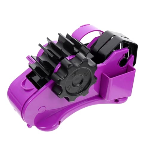 KONTONTY Bandschneider Klebeband-Spender-Schreibtisch Plastikklebebandspender Sublimation von Wärmebandspendern Bandspenderkern Spender für Sublimationsband Rostfreier Stahl Violett KONTONTY Bandschneider Klebeband-Spender-Schreibtisch Plastikklebebandspender Sublimation von Wärmebandspendern Bandspenderkern Spender für Sublimationsband Rostfreier Stahl Violett von KONTONTY