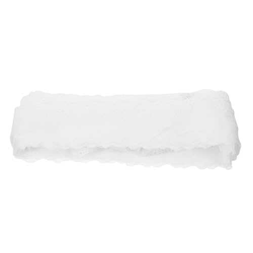 KONTONTY Baumwollspitzenband mit Besticktem Muster Dekoratives Spitzenbesatzband für Kleidung Gardinen DIY Basteln Vielseitiger Baumwollstoff zum Nähen Elegante Spitze für KONTONTY Baumwollspitzenband mit Besticktem Muster Dekoratives Spitzenbesatzband für Kleidung Gardinen DIY Basteln Vielseitiger Baumwollstoff zum Nähen Elegante Spitze für von KONTONTY