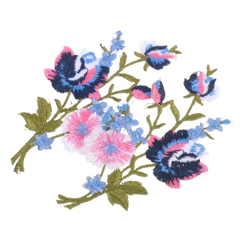 KONTONTY Bestickte Blumen Aufnäher Baumwolle Polyester Applikation zum Aufbügeln und Aufnähen für Kleidung Jacken Rucksäcke DIY Dekoration und Reparatur KONTONTY Bestickte Blumen Aufnäher Baumwolle Polyester Applikation zum Aufbügeln und Aufnähen für Kleidung Jacken Rucksäcke DIY Dekoration und Reparatur von KONTONTY