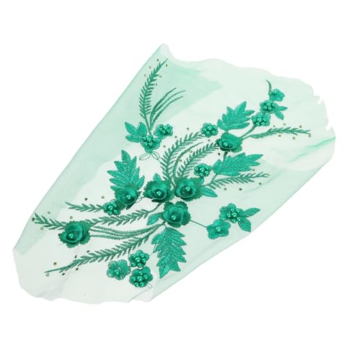 KONTONTY Bestickte Blumenapplikation für Hochzeitskleider und Abendkleider für Dekoration und Reparatur von Kleidung für Jeans und Rucksäcke von KONTONTY