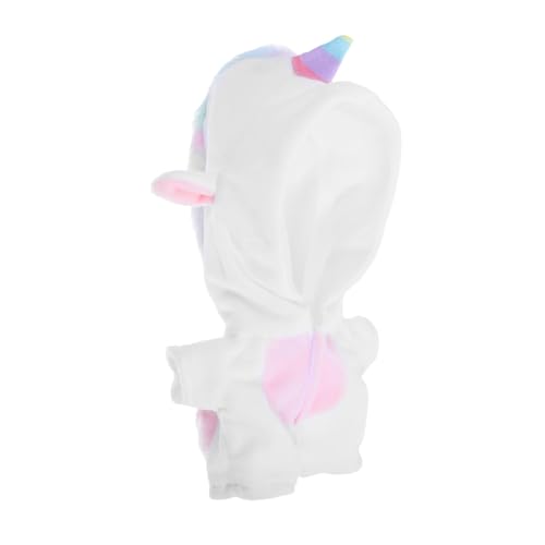 KONTONTY Einhorn-Overall für Babypuppen 20 cm Einhorn-Kleidung für Puppen weicher Pyjama süßer Plüsch-Pyjama für dekorative Puppenkostüme KONTONTY Einhorn-Overall für Babypuppen 20 cm Einhorn-Kleidung für Puppen weicher Pyjama süßer Plüsch-Pyjama für dekorative Puppenkostüme von KONTONTY