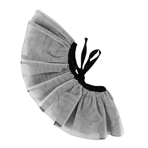 KONTONTY Clownkragen Weißes Design Abnehmbares Tüll für Cosplay und Frühlings Sommeroutfits Vielseitiges Renaissance Rüschen Accessoire für Partys von KONTONTY