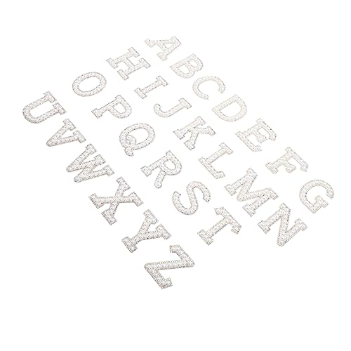 KONTONTY DIY Buchstaben Patches Einfache Bügelbuchstaben für Kleidung Taschen und Handwerk Handgefertigte Langlebige Applikationen für Design KONTONTY DIY Buchstaben Patches Einfache Bügelbuchstaben für Kleidung Taschen und Handwerk Handgefertigte Langlebige Applikationen für Design von KONTONTY