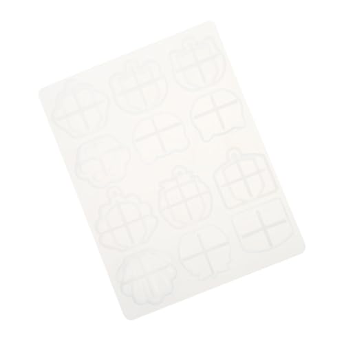 KONTONTY DIY Kristall Epoxidharz Schlüsselanhänger Silikonform Klein Vielseitig Für Schlüsselkopf Und Schlüsselhülle Originelles Basteln Schmuck Anhänger Form Für Familie von KONTONTY