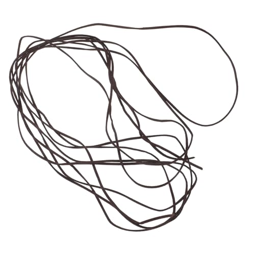 KONTONTY DIY Leder Schnur für Schmuckherstellung Geflochtene Schnur Kunstleder für Armbänder und Bastelprojekte Flexibel und Langlebig von KONTONTY