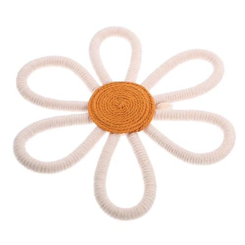 KONTONTY Daisy Dekoration Blumen- groß Kindergartendekoration Gänseblümchen hängende Dekoration Wanddekoration Blume Blumendekor für die Wand Kinderzimmerdeko für Mädchen Baumwollseil Beige KONTONTY Daisy Dekoration Blumen- groß Kindergartendekoration Gänseblümchen hängende Dekoration Wanddekoration Blume Blumendekor für die Wand Kinderzimmerdeko für Mädchen Baumwollseil Beige von KONTONTY