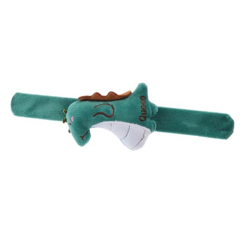 KONTONTY Dinosaurier-armband Plüsch Dekorative Armbänder Partygeschenk Stofftier-armband Party-slap-armbänder Ohrfeigenarmbänder Zur Dekoration Dinosaurier-schlagarmband Legierung Green KONTONTY Dinosaurier-armband Plüsch Dekorative Armbänder Partygeschenk Stofftier-armband Party-slap-armbänder Ohrfeigenarmbänder Zur Dekoration Dinosaurier-schlagarmband Legierung Green von KONTONTY