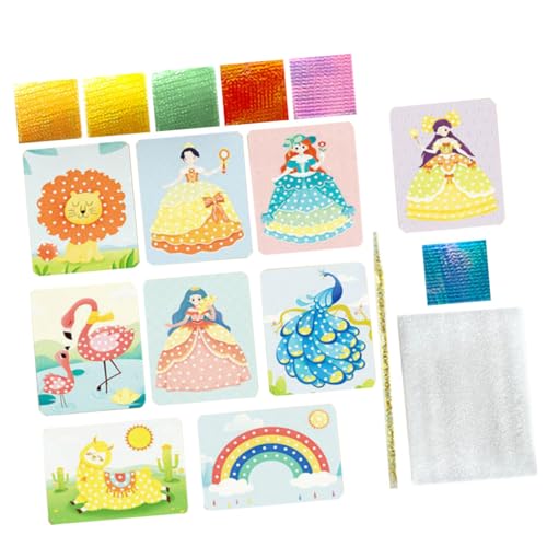 KONTONTY Diy Stichwerkzeug Leichtes Tragbares Puncture Painting Bastelkit aus Robustem Material Einfach zu Bedienen Kreatives Stoffkunstspielzeug für Freunde KONTONTY Diy Stichwerkzeug Leichtes Tragbares Puncture Painting Bastelkit aus Robustem Material Einfach zu Bedienen Kreatives Stoffkunstspielzeug für Freunde von KONTONTY