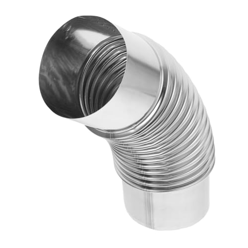 KONTONTY Edelstahl Ofenrohr Bogen Hochtemperaturbeständig Robust Für Campingzelt Gasofen Kaminrohr Verlängerung Rauchrohr Abgasrohr Erweiterung KONTONTY Edelstahl Ofenrohr Bogen Hochtemperaturbeständig Robust Für Campingzelt Gasofen Kaminrohr Verlängerung Rauchrohr Abgasrohr Erweiterung von KONTONTY