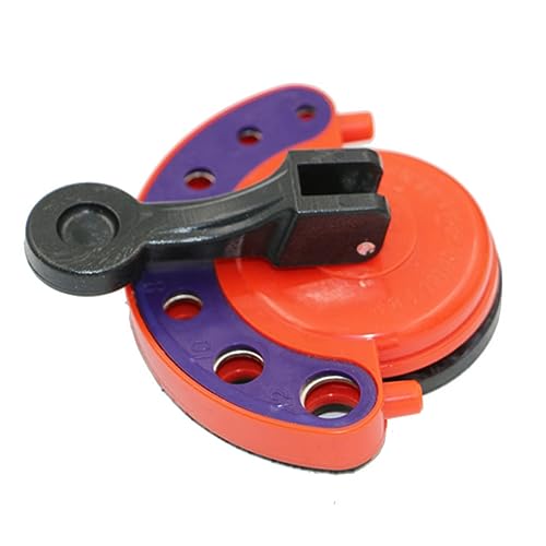 KONTONTY Einstellbarer Glasloch Bohrer Locator Multifunktionales Werkzeug für Fliesen und Marmor mit Vakuum Saugnapf zur Einfachen Positionierung und Präzisem Bohren von KONTONTY