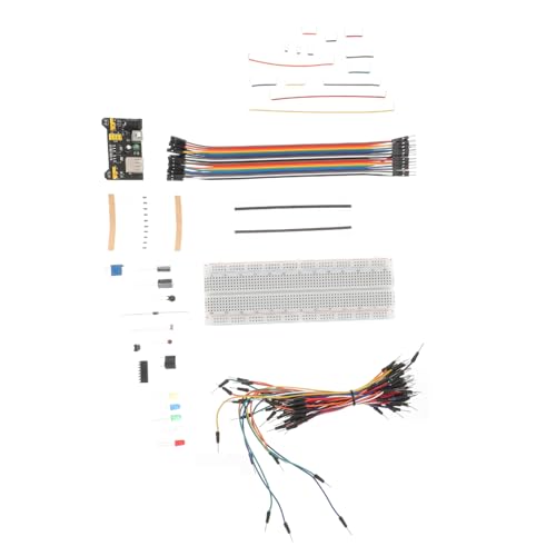 KONTONTY Electronics Component Kit Kompatibel für Breadboard Jumper Kabel Flexibles für DIY Elektronikprojekte Anfänger Geeignet KONTONTY Electronics Component Kit Kompatibel für Breadboard Jumper Kabel Flexibles für DIY Elektronikprojekte Anfänger Geeignet von KONTONTY
