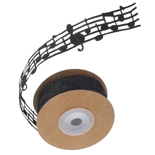 KONTONTY Elegantes Durchbrochenes Bastelband für Diy Projekte und Musik Themen Dekorationen Schwarz Yards KONTONTY Elegantes Durchbrochenes Bastelband für Diy Projekte und Musik Themen Dekorationen Schwarz Yards von KONTONTY