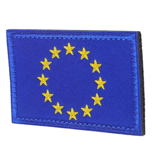 KONTONTY Eu Flaggen Patch Dekoratives Besticktes Abzeichen für Kleidung Hüte und Rucksäcke für Europa Fans Modisches Accessoire Vielseitige Anwendung KONTONTY Eu Flaggen Patch Dekoratives Besticktes Abzeichen für Kleidung Hüte und Rucksäcke für Europa Fans Modisches Accessoire Vielseitige Anwendung von KONTONTY