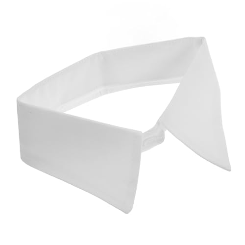KONTONTY Falscher Hemdkragen Damen Abnehmbarer Spitzenkragen Eleganter Fake Shirt Collar Halbe Bluse Kragen Vielseitiger Dekorations dickey für Frauen von KONTONTY