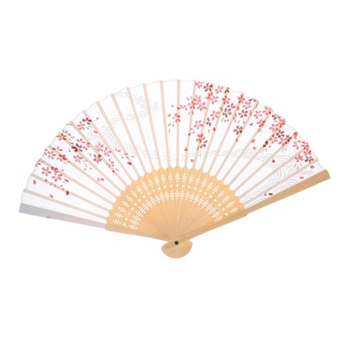 KONTONTY Faltfächer im Chinesischen Stil Vintage Handfächer Tragbarer Faltbarer Fächer für Hochzeiten Tanz und Dekoration Wanddekoration und Fotorequisiten KONTONTY Faltfächer im Chinesischen Stil Vintage Handfächer Tragbarer Faltbarer Fächer für Hochzeiten Tanz und Dekoration Wanddekoration und Fotorequisiten von KONTONTY