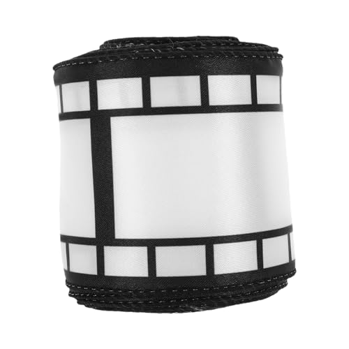 KONTONTY Filmstreifenband Breit Langlebiges Band für DIY Basteln Geschenkverpackung Filmabend Dekoration Schleifen und Kranzgestaltung KONTONTY Filmstreifenband Breit Langlebiges Band für DIY Basteln Geschenkverpackung Filmabend Dekoration Schleifen und Kranzgestaltung von KONTONTY
