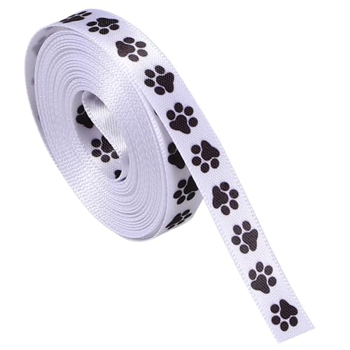 KONTONTY Geschenkband Mit Tierpfotenmotiv 2 Rollen Bezauberndes Design Polyester Vielseitiges Geschenkband KONTONTY Geschenkband Mit Tierpfotenmotiv 2 Rollen Bezauberndes Design Polyester Vielseitiges Geschenkband von KONTONTY