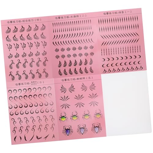 KONTONTY Gesichtsschablonen Schminkschablonen Wiederverwendbar Leicht Plastik Malschablonen Für Jungen Mädchen Face Painting Kreativ Übung Reise Party Zubehör KONTONTY Gesichtsschablonen Schminkschablonen Wiederverwendbar Leicht Plastik Malschablonen Für Jungen Mädchen Face Painting Kreativ Übung Reise Party Zubehör von KONTONTY