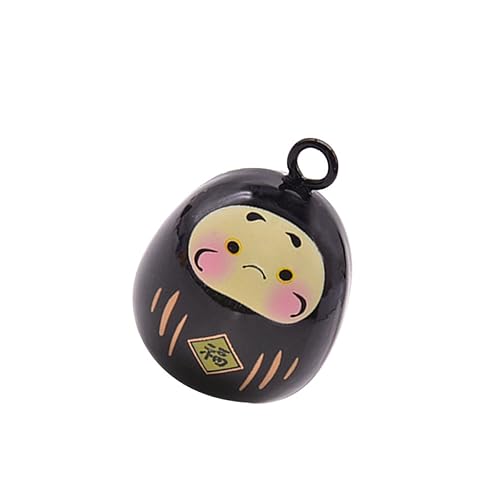 KONTONTY Glocke zum Aufhängen japanische Glücksornamente Glockenzubehör Robbenglocke - für Rucksack Kostüm Schwarz KONTONTY Glocke zum Aufhängen japanische Glücksornamente Glockenzubehör Robbenglocke - für Rucksack Kostüm Schwarz von KONTONTY
