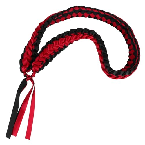 KONTONTY Graduierungs Halskette mit Geflochtenem Band Einzigartige Dekoration für Abschlussfeiern Elastisch und Verstellbar Hochwertiges Polyester Stilvolle Leis für Unisex Abschlusspartys von KONTONTY