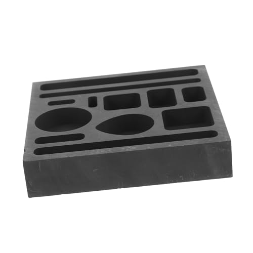 KONTONTY Graphit Barrenform Gießform für Silbermetall Gießen Langlebige Graphit Schmelzform für Schmuckherstellung und Metallverarbeitung Vielseitig Einsetzbar für Verschiedene von KONTONTY