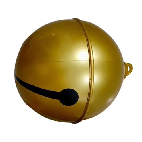 KONTONTY Großer PVC Glockenballon Lustiges Party Deko Accessoire für Garten und Fotodekoration Umweltfreundliches Material Leicht Hochwertiger Verarbeitung von KONTONTY