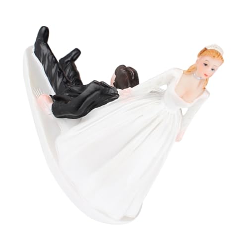 KONTONTY Hochzeitstortenaufsatz und Figur Tortendeko für Unvergessliche Hochzeitsfeiern Langlebig und Attraktiv Kuchendekoration für Romantische Anlässe KONTONTY Hochzeitstortenaufsatz und Figur Tortendeko für Unvergessliche Hochzeitsfeiern Langlebig und Attraktiv Kuchendekoration für Romantische Anlässe von KONTONTY
