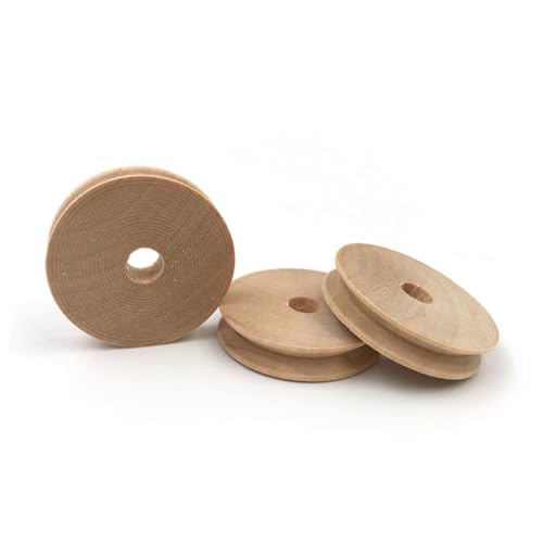 KONTONTY Holzauto-spielzeugräder 20 Stück Runde Holzräder Zum Basteln KONTONTY Holzauto-spielzeugräder 20 Stück Runde Holzräder Zum Basteln von KONTONTY