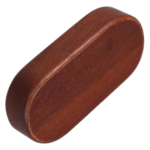 KONTONTY Holzblöcke Handwerk Holz Schnitzblöcke Unfertiges Holzhandwerk zum Bemalen Block aus Lindenholz Holzschnitzwerkzeuge für Holzschnitzen Schwarze Walnuss Brown von KONTONTY