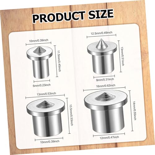 KONTONTY Holzdübel Zentrierhilfe Dowel Alignment Tool Stahl Holzarbeiten Dübelzentrierspitzen Präzise Bohrlochmarkierung Möbelmontage Zubehör KONTONTY Holzdübel Zentrierhilfe Dowel Alignment Tool Stahl Holzarbeiten Dübelzentrierspitzen Präzise Bohrlochmarkierung Möbelmontage Zubehör von KONTONTY