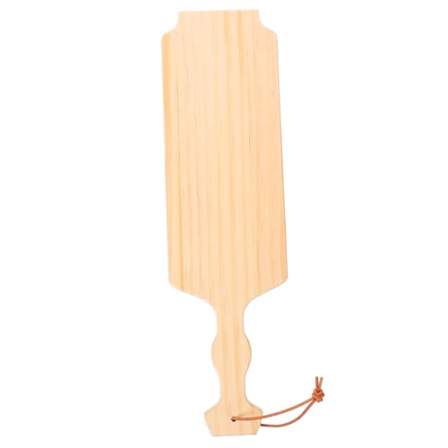 KONTONTY Holzpaddel Diy Dekoration Leicht Unbemalt für Bastelprojekte mit Praktischem im Griff für Gestaltung und Sicher und Handfreundlich KONTONTY Holzpaddel Diy Dekoration Leicht Unbemalt für Bastelprojekte mit Praktischem im Griff für Gestaltung und Sicher und Handfreundlich von KONTONTY