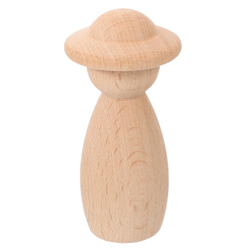 KONTONTY Holzpuppen Diy Unvollendete Holzfiguren zum Bemalen Basteln für Glatte Oberfläche Unbegrenzte Gestaltungsmöglichkeiten für Handarbeiten und Puppenspiel KONTONTY Holzpuppen Diy Unvollendete Holzfiguren zum Bemalen Basteln für Glatte Oberfläche Unbegrenzte Gestaltungsmöglichkeiten für Handarbeiten und Puppenspiel von KONTONTY