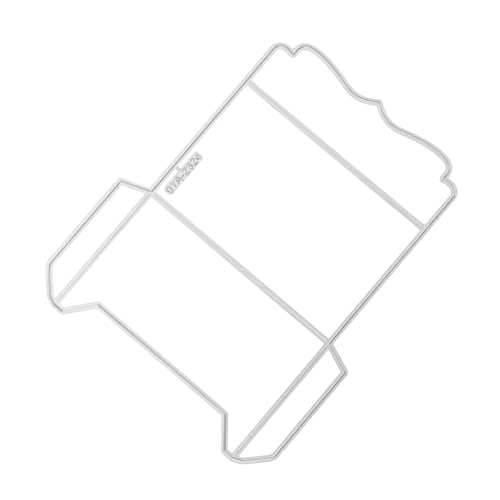 KONTONTY Kleine Briefumschlag Stanzform für Scrapbooking und Diy Wiederverwendbare Schneide Schablone für Kreative Papierprojekte Einfach zu Bedienen für Persönliche Bastelideen und von KONTONTY