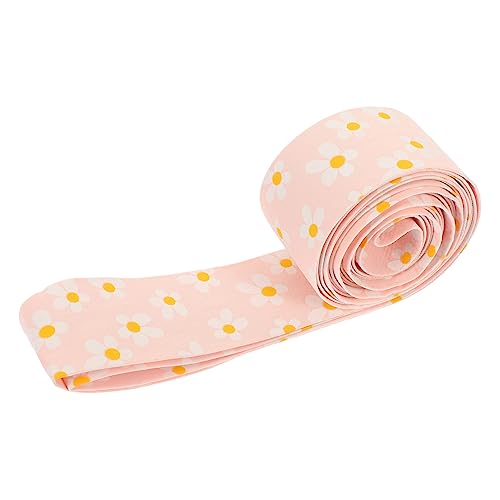 KONTONTY Kleines Blumenband seidenband ribbon klebeband für kleidung Textilband geschenkband Haarstylingzubehör Dekoration bedrucktes Stoffband Material für Kopfbedeckungen Polyester Rosa KONTONTY Kleines Blumenband seidenband ribbon klebeband für kleidung Textilband geschenkband Haarstylingzubehör Dekoration bedrucktes Stoffband Material für Kopfbedeckungen Polyester Rosa von KONTONTY
