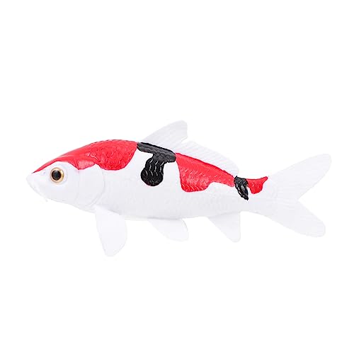 KONTONTY Kreative Kunststoff Deko Fischfigur Realistische Fischform Schmuck für Schreibtisch Dekoration Stilvolles Wohn und Büroaccessoire Langlebiges Kunststoffmodell Geeignet für von KONTONTY
