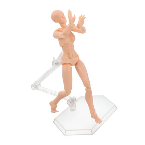 KONTONTY Künstler Figur Modell für Zeichnen und Vielseitige Posen Detaillierte Ausführung Lebensechte Darstellung für Kreative Projekte und Kunstunterricht von KONTONTY