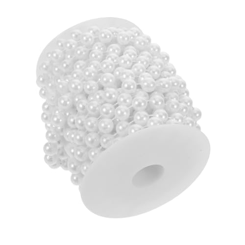 KONTONTY Kunstperlen Perlengirlande Für Hochzeiten Kunstperlen Perlenkette Dekorative Kunstperlenkette Hochzeitsperlen Dekor Perlendekorationen Für Partys Schmuckkette Zum Basteln von KONTONTY