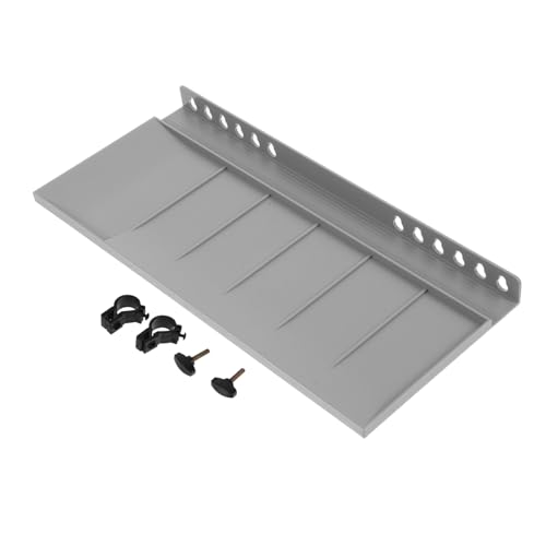 KONTONTY Kunststocktablett Tablett Zubehör Tablett Aus Aluminiumlegierung Tragbares Gemälde Trailsel Ersatz-staffelei-tablett-regal Tragbare Staffelei Zum Malen Maltablett Plastik Grau KONTONTY Kunststocktablett Tablett Zubehör Tablett Aus Aluminiumlegierung Tragbares Gemälde Trailsel Ersatz-staffelei-tablett-regal Tragbare Staffelei Zum Malen Maltablett Plastik Grau von KONTONTY