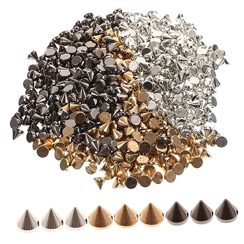 KONTONTY Kunststoff Nieten für Kleidung Schuhe Taschen DIY Rivets Punk Spikes Zubehör Schwarz Silber Gold Handgenähte Dekorative Metallfreie Ziernieten Sicher und Langlebig KONTONTY Kunststoff Nieten für Kleidung Schuhe Taschen DIY Rivets Punk Spikes Zubehör Schwarz Silber Gold Handgenähte Dekorative Metallfreie Ziernieten Sicher und Langlebig von KONTONTY