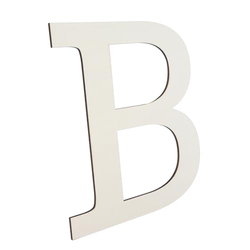 KONTONTY Leere Buchstabendekoration Große Buchstaben Als Wanddekoration Wandbuchstaben Briefdekoration Wanddekoration Aus Metallbuchstaben Briefe Aus Pappe Buchstaben Für Wände Holz Beige von KONTONTY
