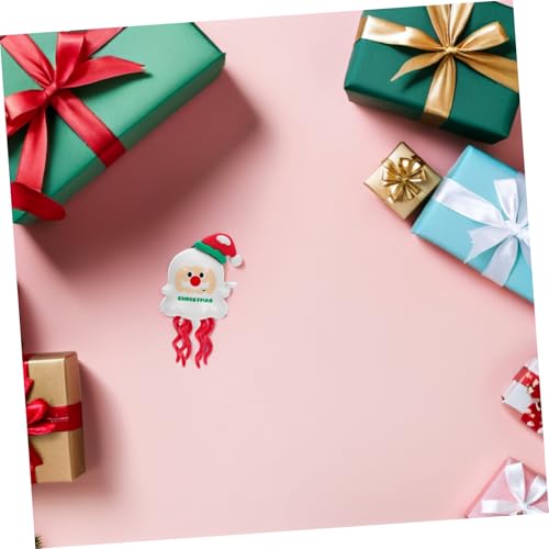 KONTONTY Magischer Tanzender Santa mit mechanischem Interaktives Lauf Springtier für Weihnachtsfeiern Umweltfreundlicher Partybeutel-füller Xmas Geschenk und Klassenraum-mitgebsel von KONTONTY