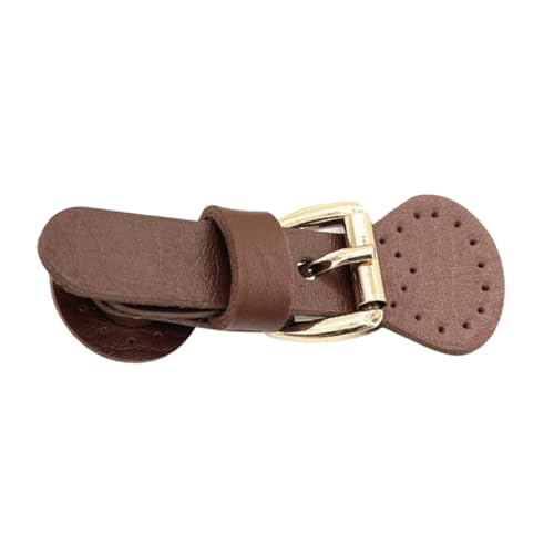 KONTONTY Magnetischer Lederverschluss Stark Haltender Einfacher Verschluss für Taschen Mäntel und Accessoires Tiefbraune Farbe Vielseitig Einsetzbar Modisches Design Sicherer Halt KONTONTY Magnetischer Lederverschluss Stark Haltender Einfacher Verschluss für Taschen Mäntel und Accessoires Tiefbraune Farbe Vielseitig Einsetzbar Modisches Design Sicherer Halt von KONTONTY