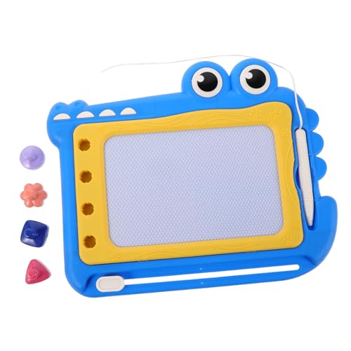 KONTONTY Magnetisches Zeichenbrett für Bunte Maltafel mit Ergonomischem Stift Abwischbares Doodle Board Tragbares Lernspielzeug für Kleinkinder und Vorschulkinder für Reisen und Zuhause von KONTONTY